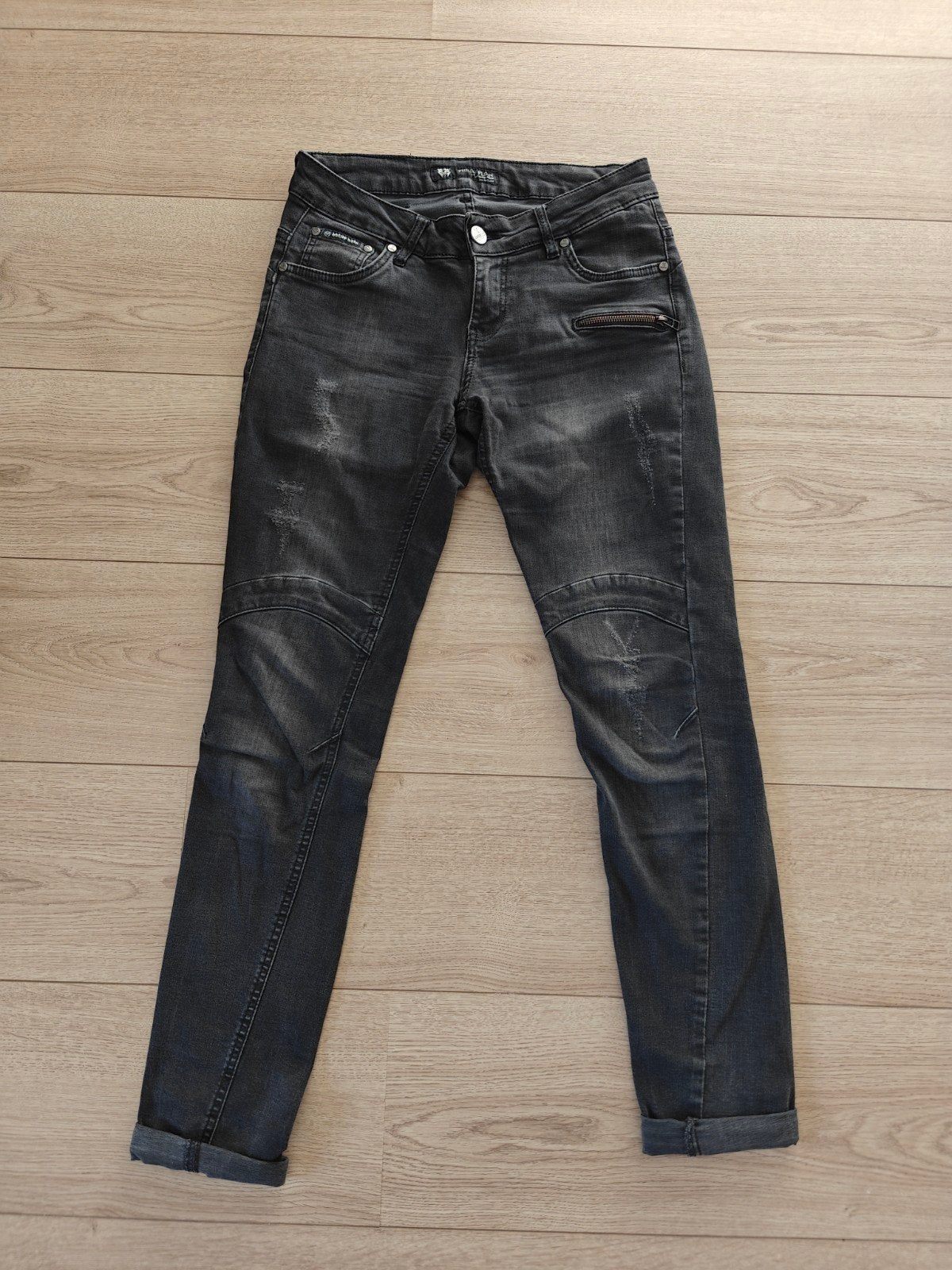 Philipp Plein heren skinny jeans W31 L34 zwa, Zwart, W32 (confectie 46) of kleiner, Ophalen of Verzenden, Philipp Plein