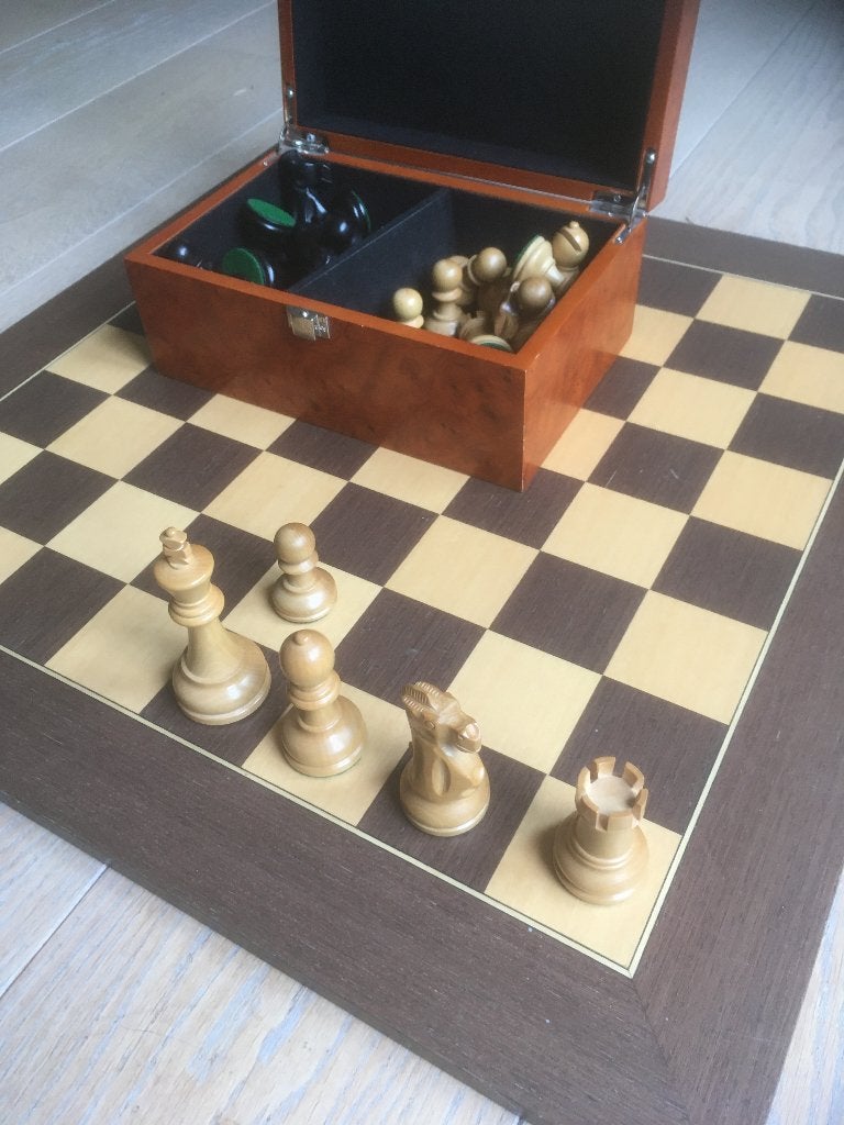 Ruil wedstrijdschaakpel/-bord, Een of twee spelers, Ophalen, Zo goed als nieuw, Staunton