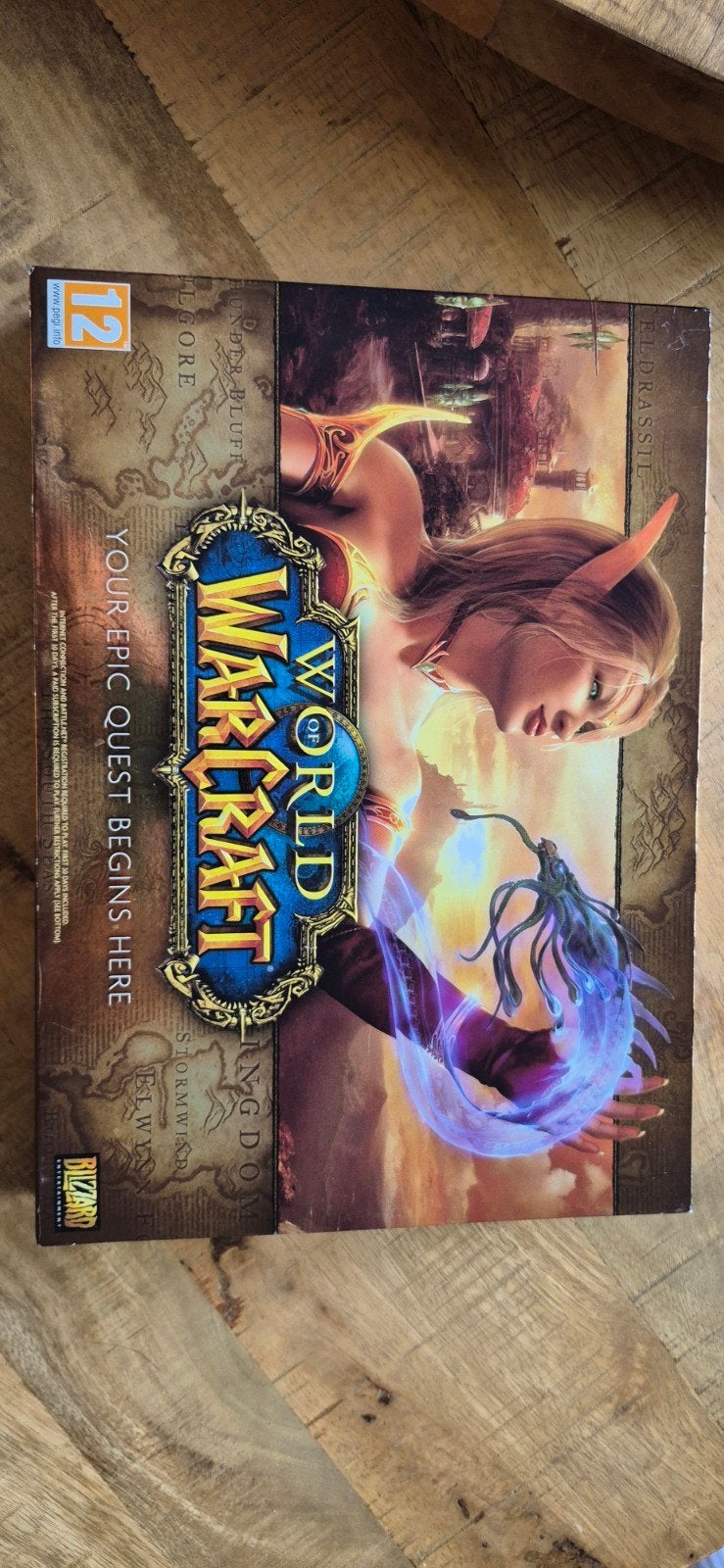 World of Warcraft PC Game - Klassieke Editie, Ophalen, Online, Gebruikt, Role Playing Game (Rpg)