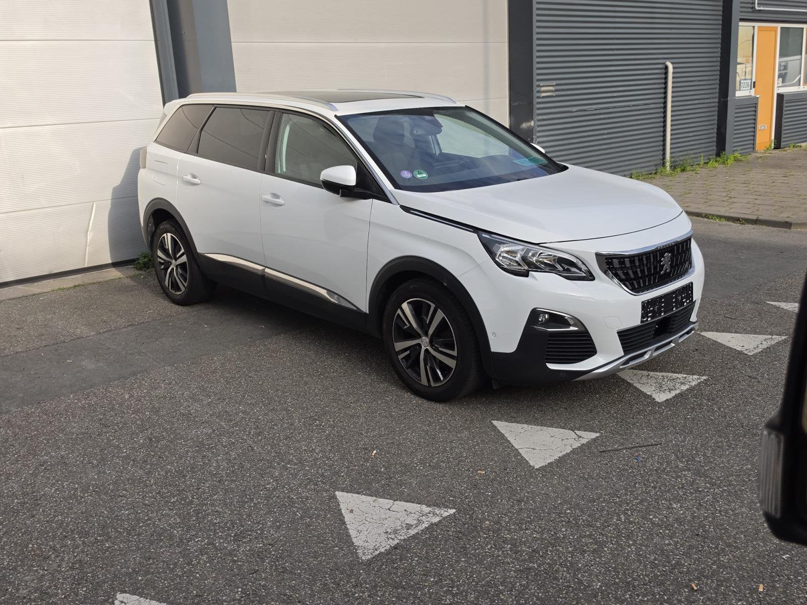 Peugeot 5008, Auto's, Peugeot, Adaptieve lichten, Leder en Stof, Wit, Particulier