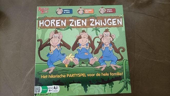 leuk hilarisch gezelschapsspel Horen zien zwijgen, zgan, Hobby en Vrije tijd, Gezelschapsspellen | Bordspellen, Drie of vier spelers