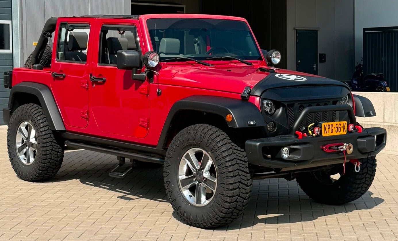 ‼️JEEP WRANGLER RUBICON EXTREME HARD/SOFTTOP YOUNGTIMER ‼️, Auto's, Automaat, Stof, Zwart, Bedrijf