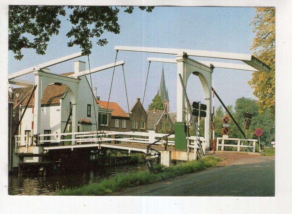Breukelen ophaalbrug over de Vecht, Verzenden, Ongelopen, Utrecht
