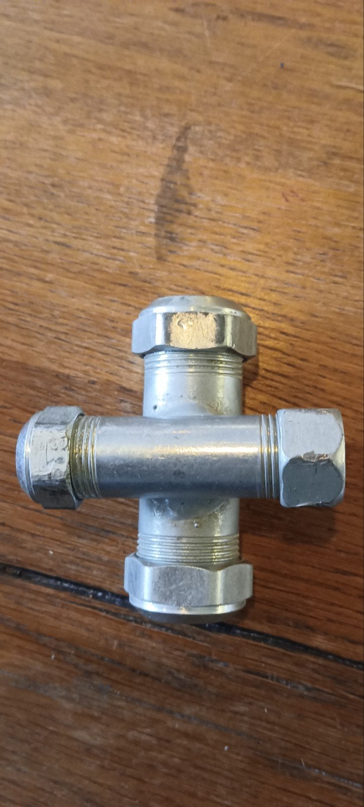 Anbo kruiskoppeling 2x15/2x22, Gebruikt, Minder dan 30 cm, Overige typen, Minder dan 60 cm