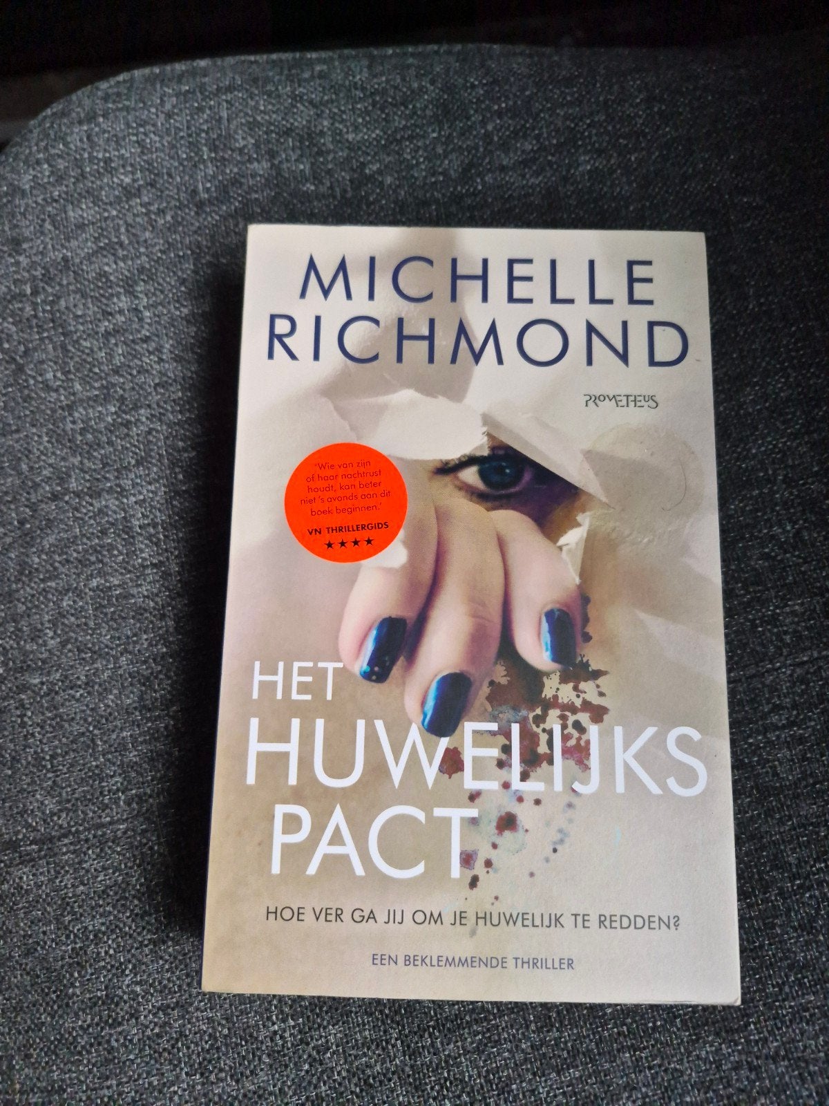 Het Huwelijkspact - Michelle Richmond (Thriller), Ophalen of Verzenden, Gelezen, Michelle Richmond