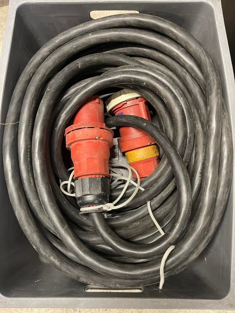 25meter 5g10 DRAKA FLEX 63A, Ophalen, Gebruikt, Apparatuur