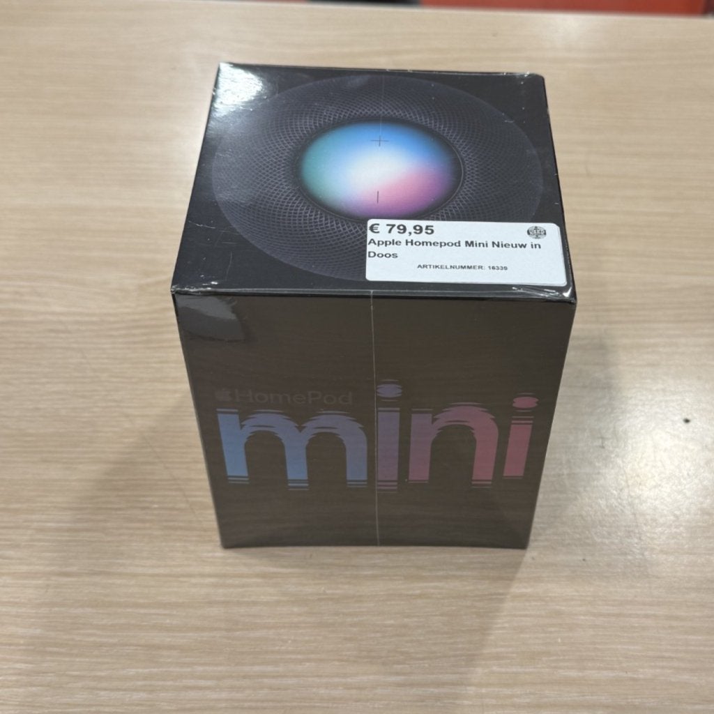 Apple Homepod Mini Midnight Nieuw in Doos