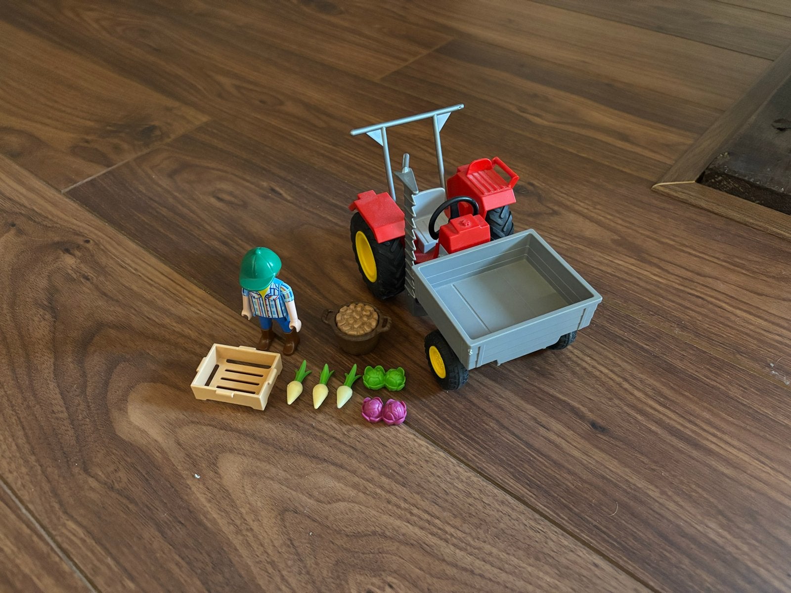 Playmobil Tractor 6131, Gebruikt, Complete set, Voertuig, Ophalen of Verzenden