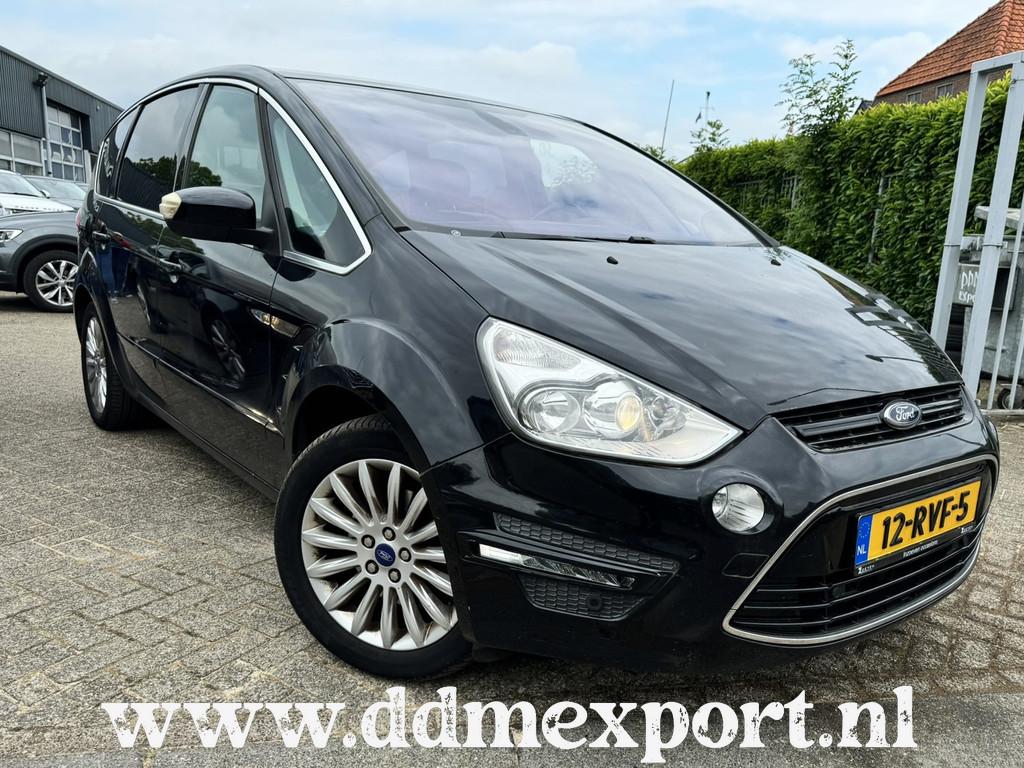 Ford S-Max 1.6 EcoBoost 161pk Titanium 7P Navi/Cruise/Stoelv, Auto's, Voorwielaandrijving, Gebruikt, 4 cilinders, 160 pk