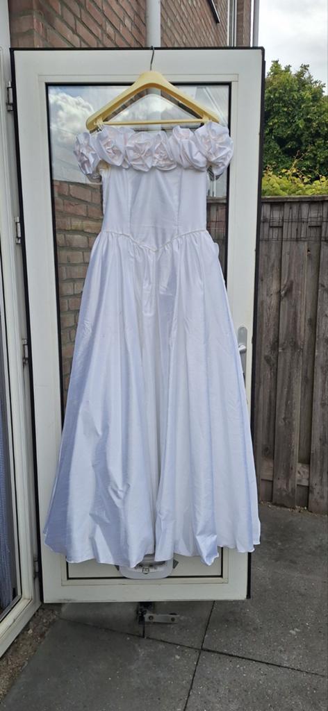 Witte trouwjurk, maat 38., Kleding | Dames, Trouwkleding en Trouwaccessoires, Ophalen of Verzenden, Gedragen, Wit, Trouwjurk