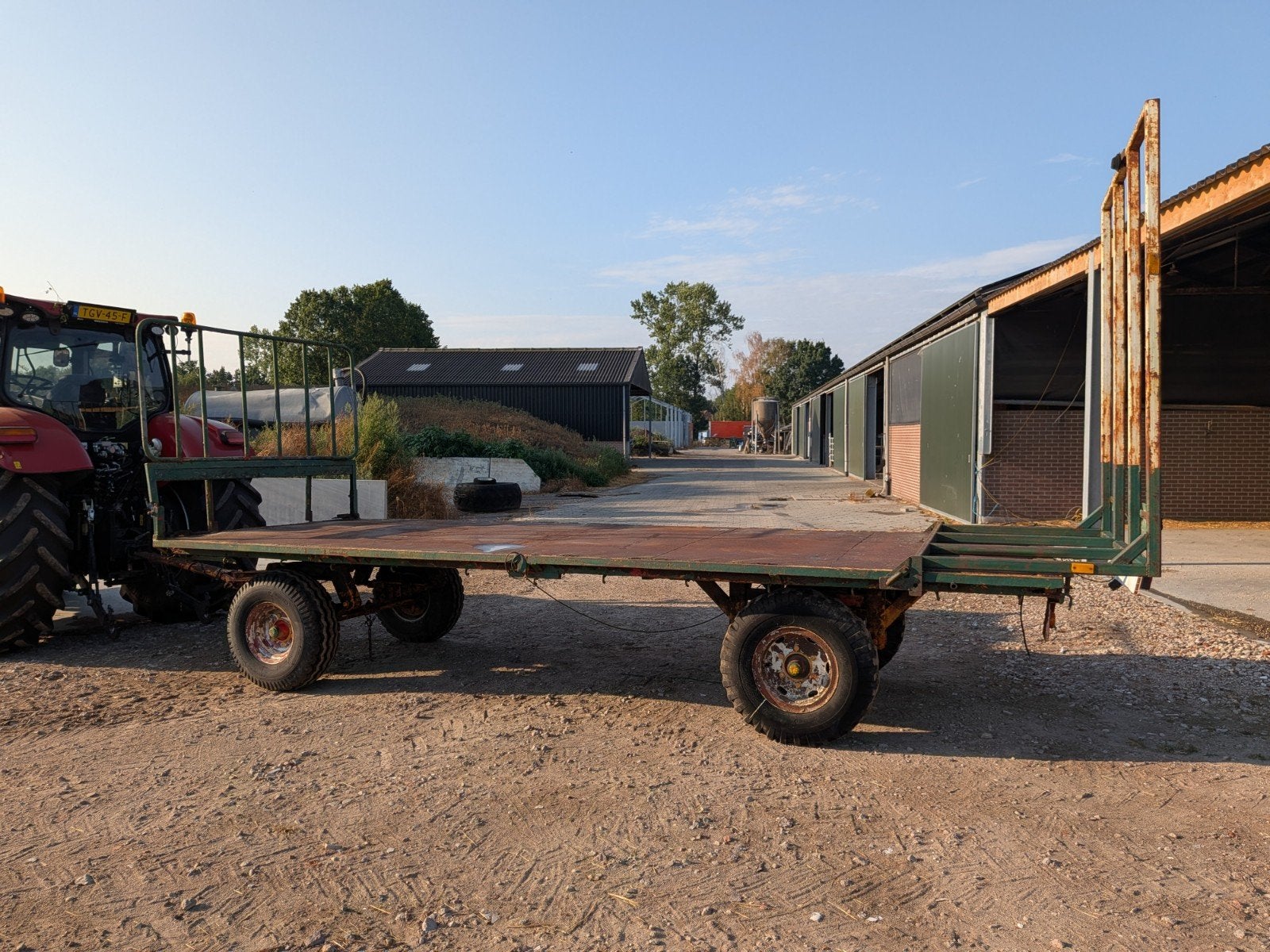 Platte wagen, Ophalen of Verzenden, Transport