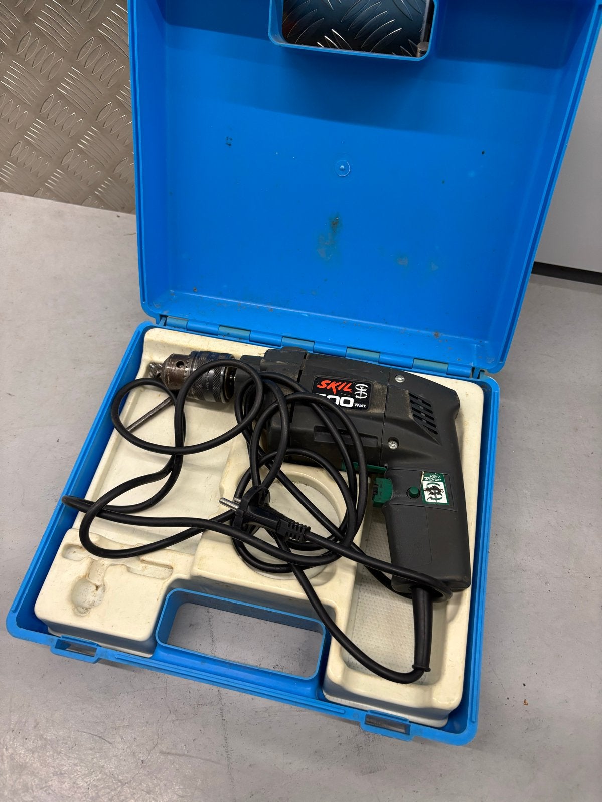 SKIL Boormachine 500W in koffer - Gebruikt, Ophalen, Gebruikt, 400 tot 600 watt, Boormachine