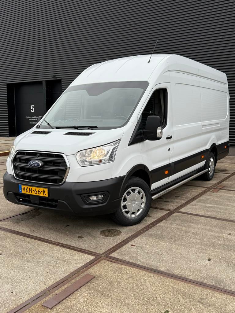 Ford Transit L4h3 Tdci 105pk 2021 nieuwe banden en apk, Auto's, Achterwielaandrijving, 1995 cc, 4 cilinders, Wit