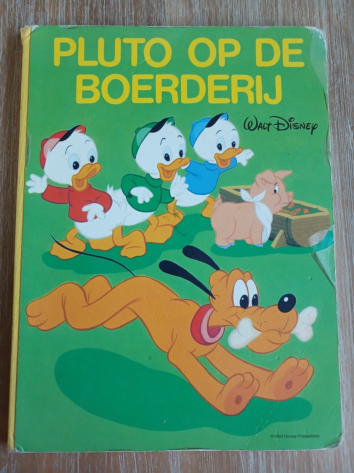 Kartonnen boek: Pluto op de boerderij, Fictie algemeen, Jongen of Meisje, Voorleesboek, Ophalen