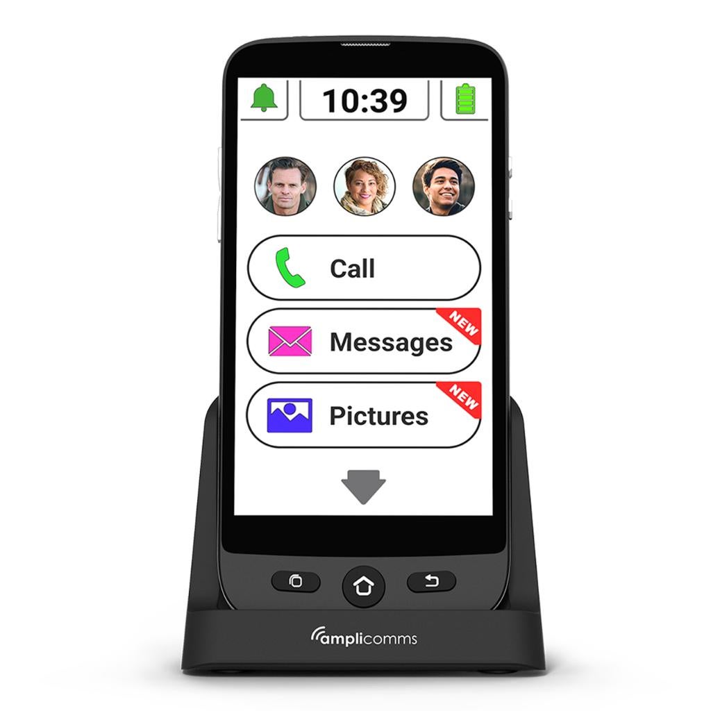 Amplicomms M 510 C 4G Senioren Smartphone met SOS, Telecommunicatie, Mobiele telefoons | Overige merken, Ophalen of Verzenden