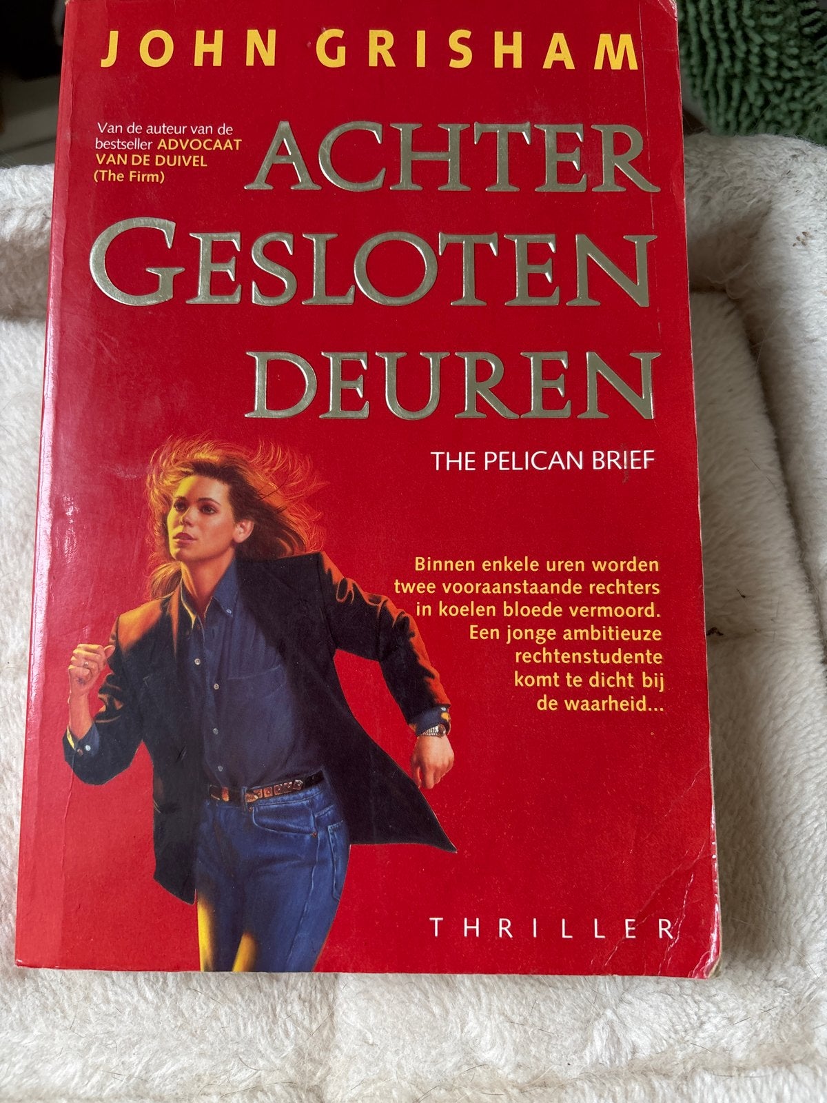 John Grisham - Achter Gesloten Deuren (The Pelican Brief), Boeken, Ophalen, Gelezen, Amerika