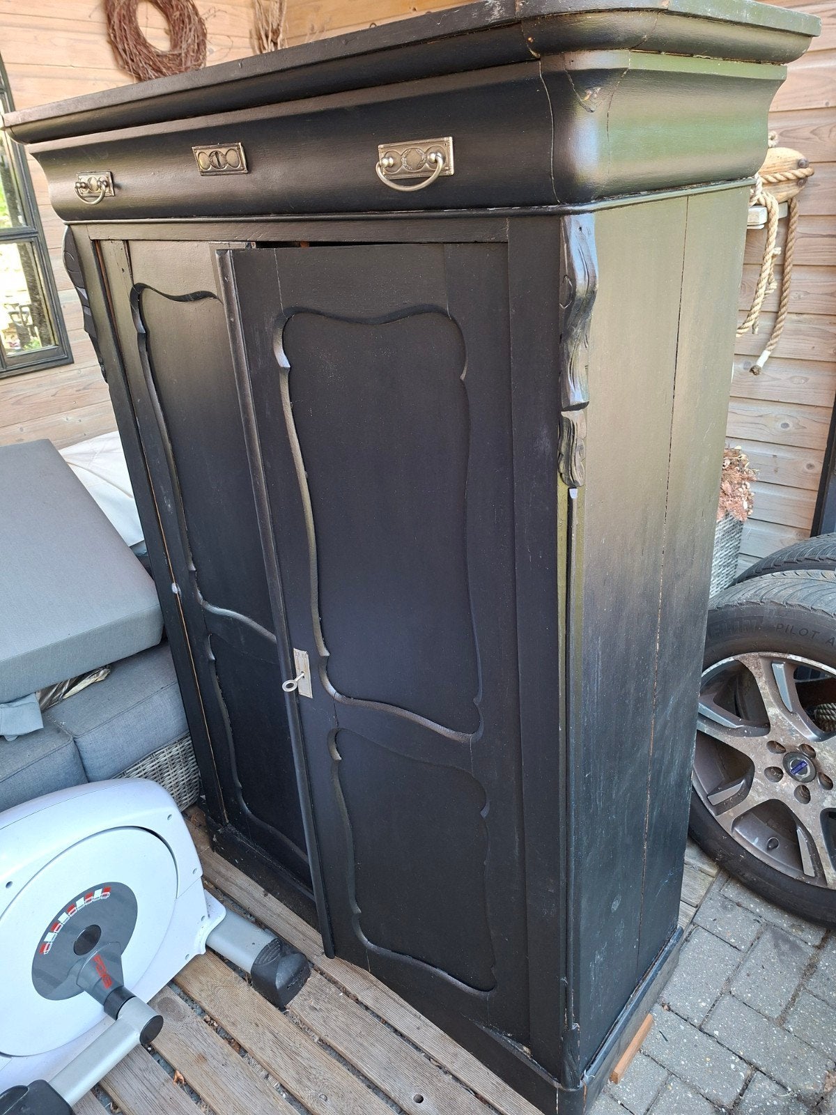 Gratis Biedermeier kast, Ophalen of Verzenden
