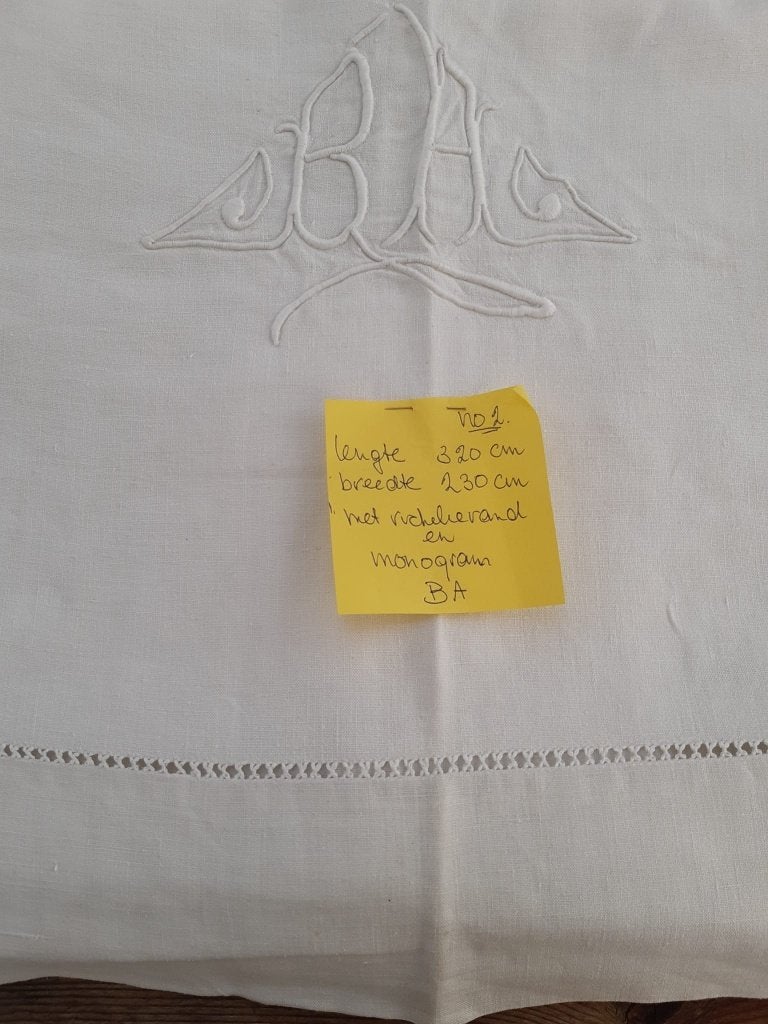 brocante linnen lakens, Ophalen of Verzenden