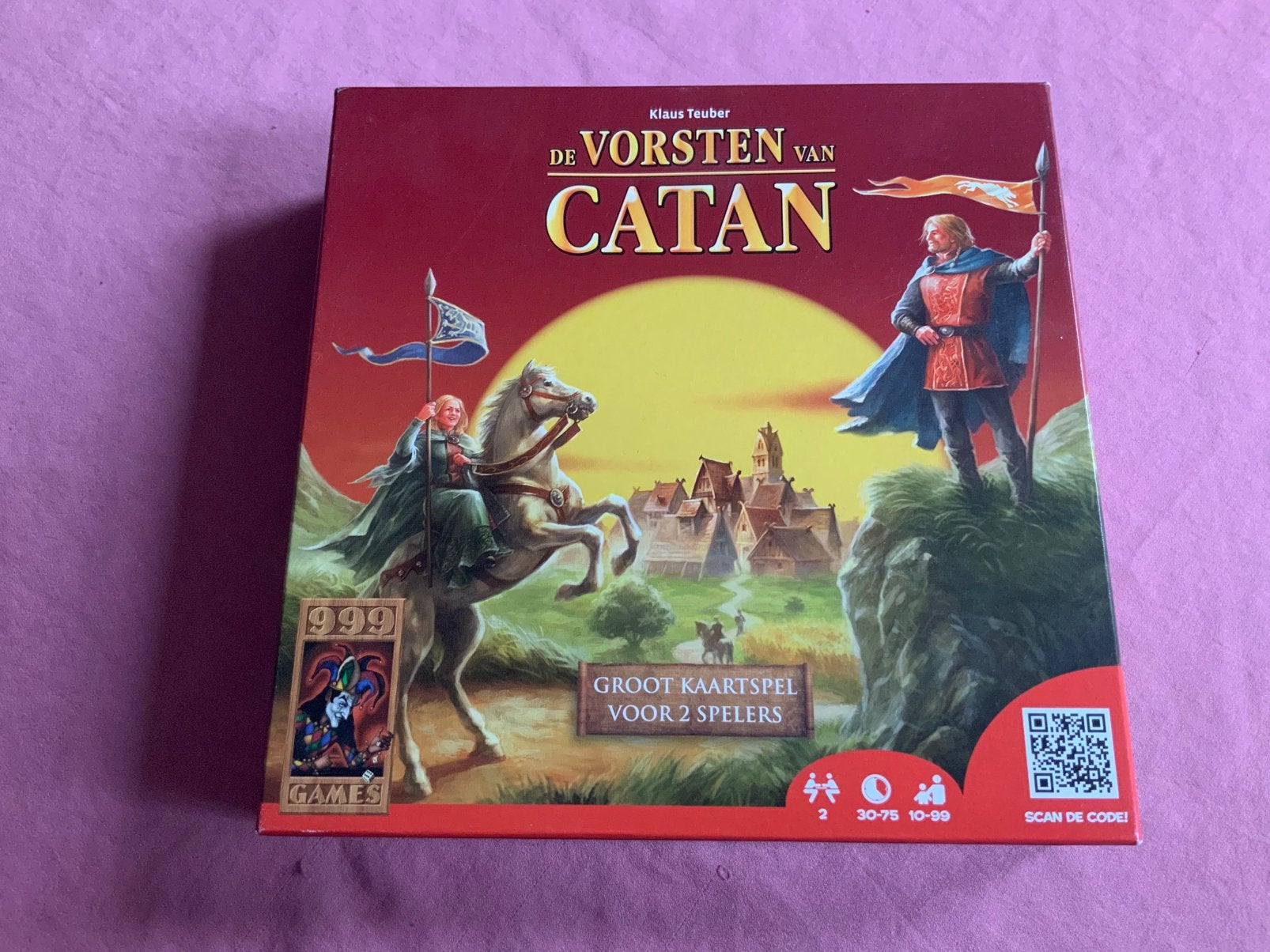 Vorsten van Catan, Een of twee spelers, Ophalen of Verzenden, Gebruikt, 999 Games