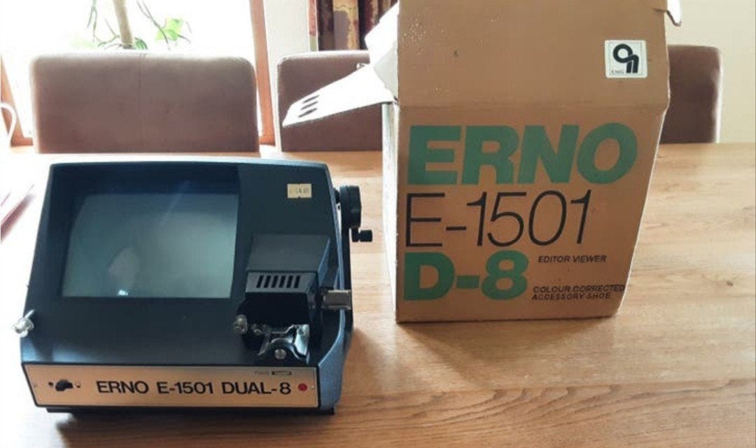 Als nieuwe Erno viewer om 8mm films te bekijken, in originel, Ophalen
