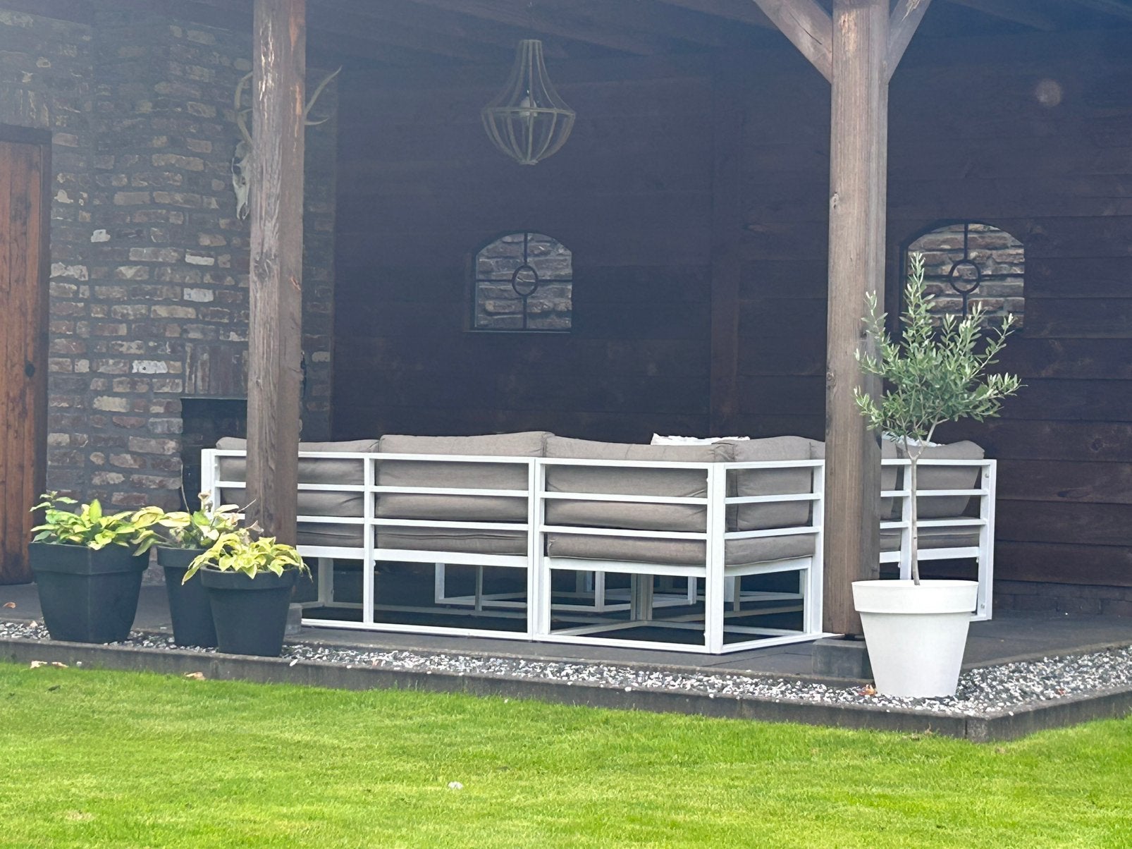 Tuin (lounge)set, Ophalen, Gebruikt, Bank, 6 zitplaatsen