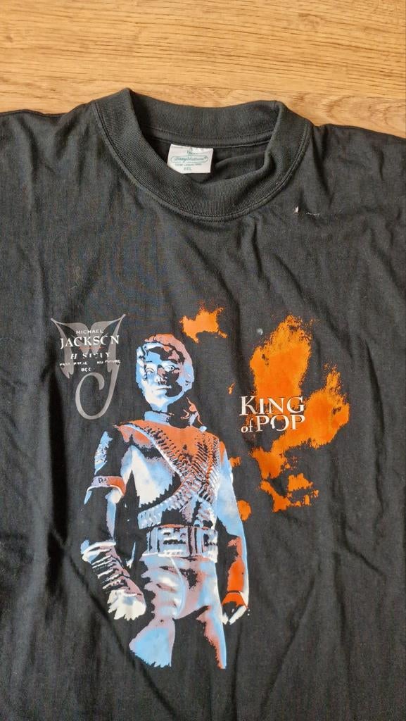 Michael Jackson HIStory T-shirt King of Pop, Ophalen of Verzenden