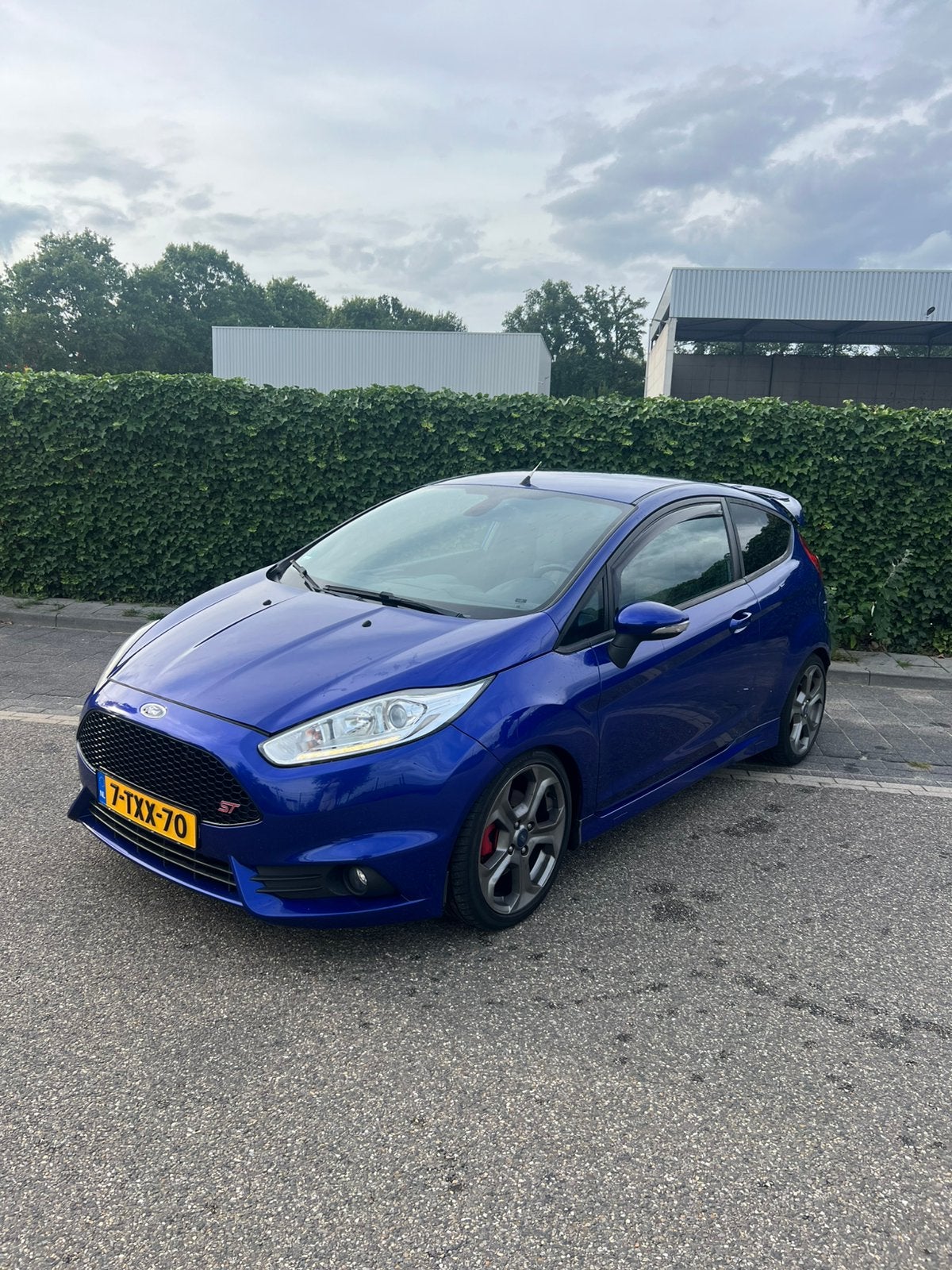 Ford Fiësta 1.6 Ecoboost 3DR 2013 Blauw, Auto's, Ford, Voorwielaandrijving, 1596 cc, 1063 kg, 4 cilinders