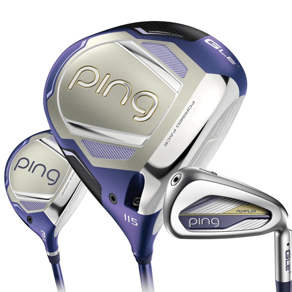 Ping GLe4 Clubs, Sport en Fitness, Golf, Ophalen of Verzenden, Nieuw, Set, Ping