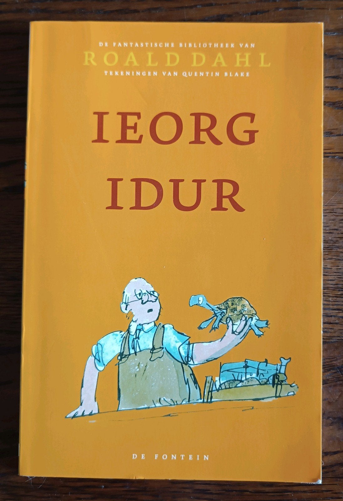 IEORG IDUR - Roald Dahl (De Fontein, 2005), Boeken, Gelezen, Roald Dahl, Ophalen of Verzenden, Fictie