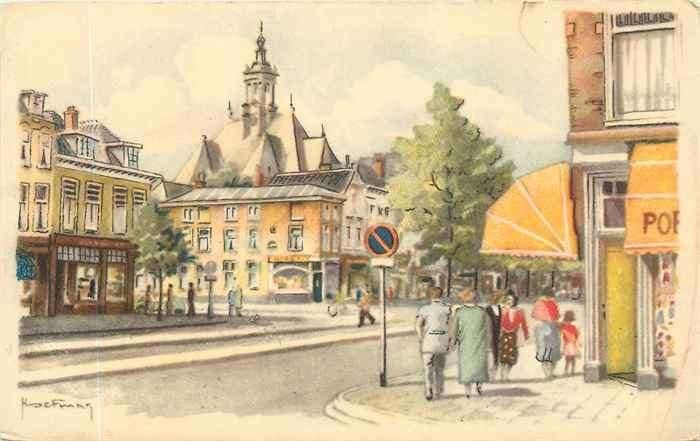 301-130-007 Den Haag Spui, Verzenden, Voor 1920, Zuid-Holland