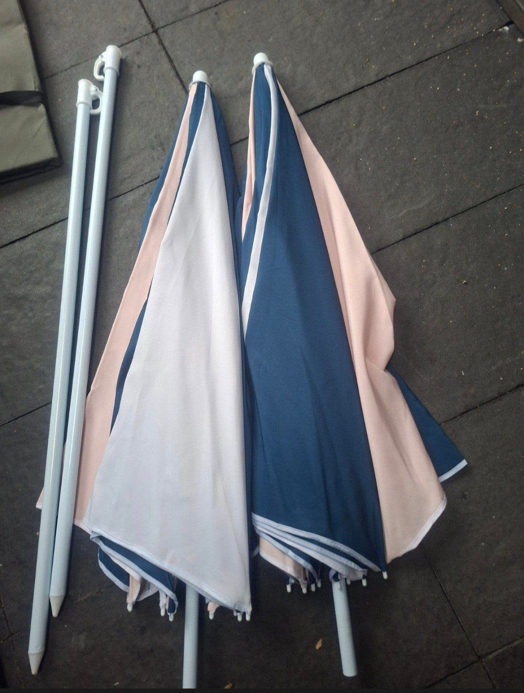2 mooie parasols! 1x gebruikt, Ophalen of Verzenden, Zo goed als nieuw, 1 tot 2 meter