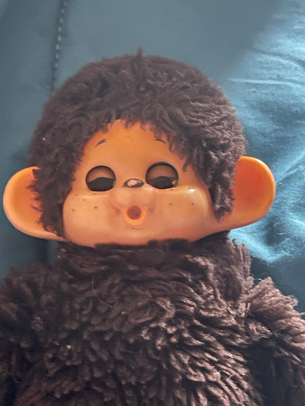 Vintage Monchichi jaren '70 - Origineel Japan, Ophalen of Verzenden, Gebruikt