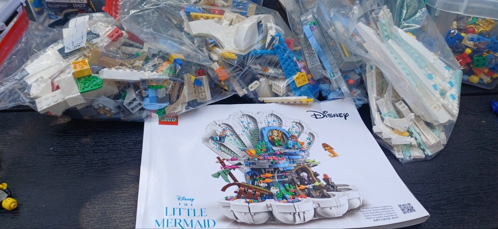 Lego Disney 43225 De Kleine Zeemeermin, Ophalen of Verzenden, Zo goed als nieuw, Lego