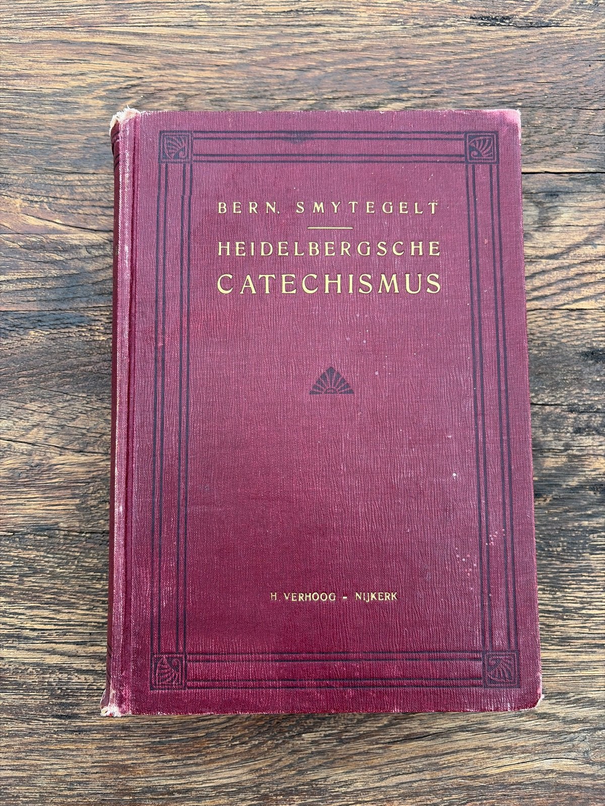 Heidelbergse Catechismus - Bern. Smytegelt (oud boek), Ophalen of Verzenden, Gelezen, Christendom | Protestants