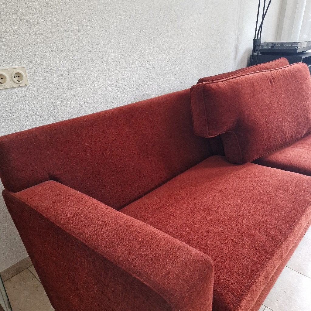 Bank, Huis en Inrichting, Banken | Sofa's en Chaises Longues, Ophalen, Klassiek, 75 tot 100 cm, Zo goed als nieuw