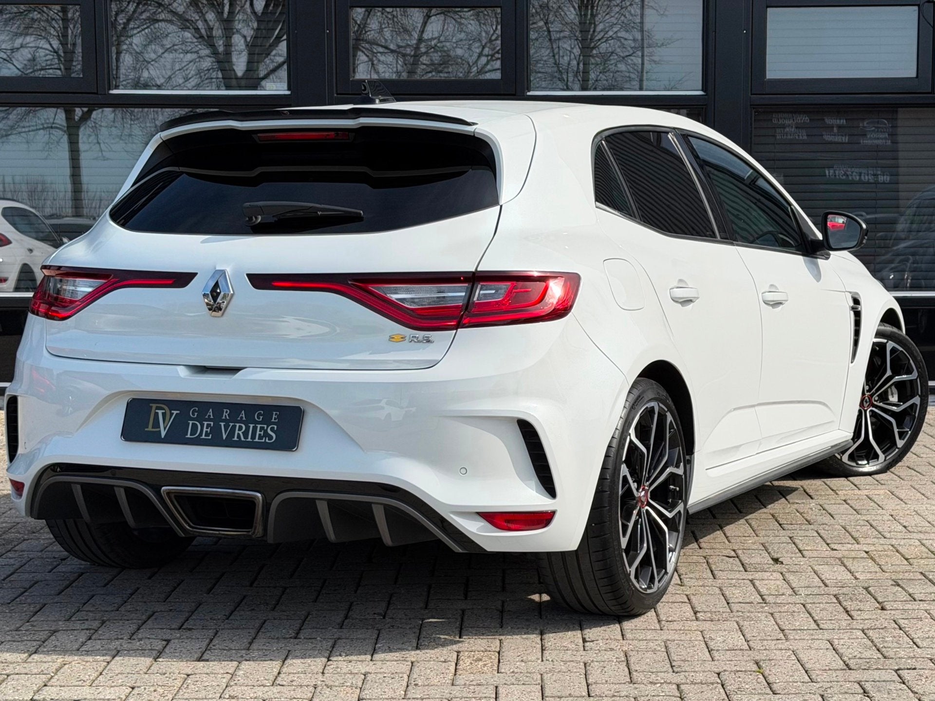 Renault Mégane 1.8 TCe RS 310pk Downpipe Bose Parelmoer Ful, Auto's, Renault, Euro 6, 4 cilinders, 1435 kg, Wit