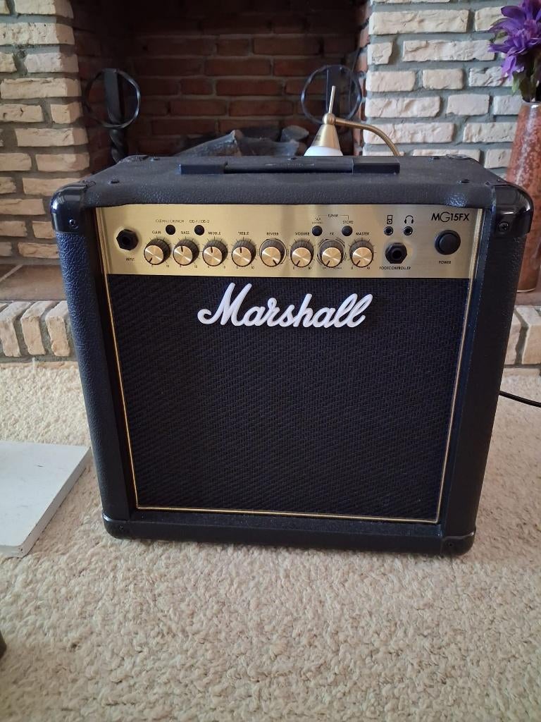Marshall mg15gfx, Muziek en Instrumenten, Versterkers | Bas en Gitaar, Ophalen, Zo goed als nieuw, Gitaar, Minder dan 50 watt