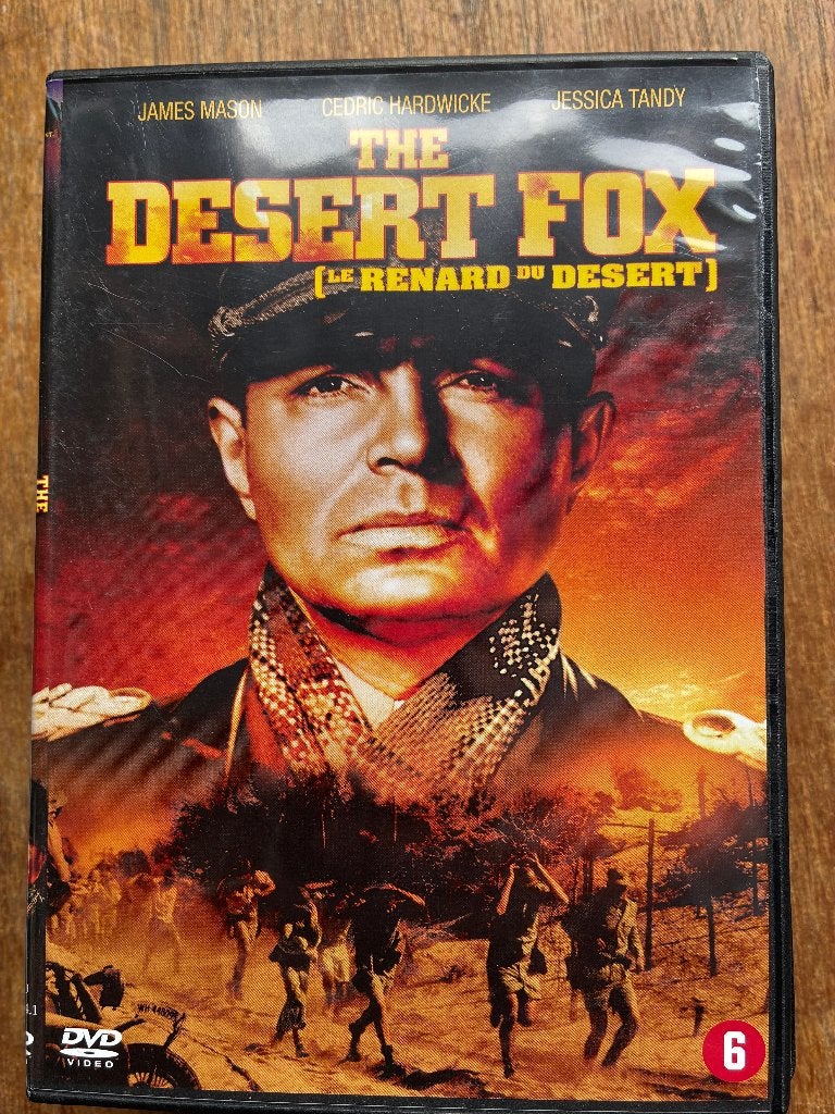 the Desert Fox DVD (oorlog, drama) Erwin Rommel, Engels, Waargebeurd drama, Nederlands, Ophalen of Verzenden