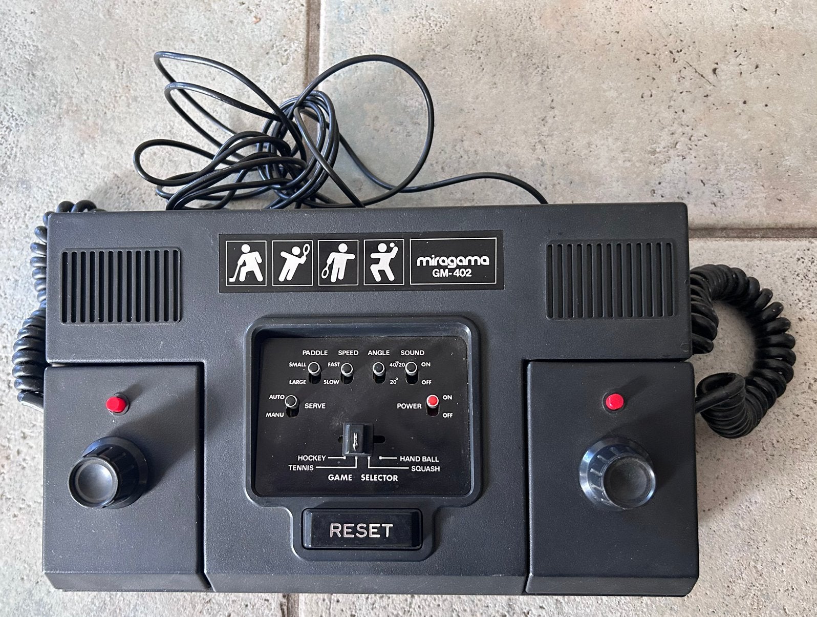 Vintage spelcomputer Miragama GM-402, Ophalen of Verzenden, Gebruikt
