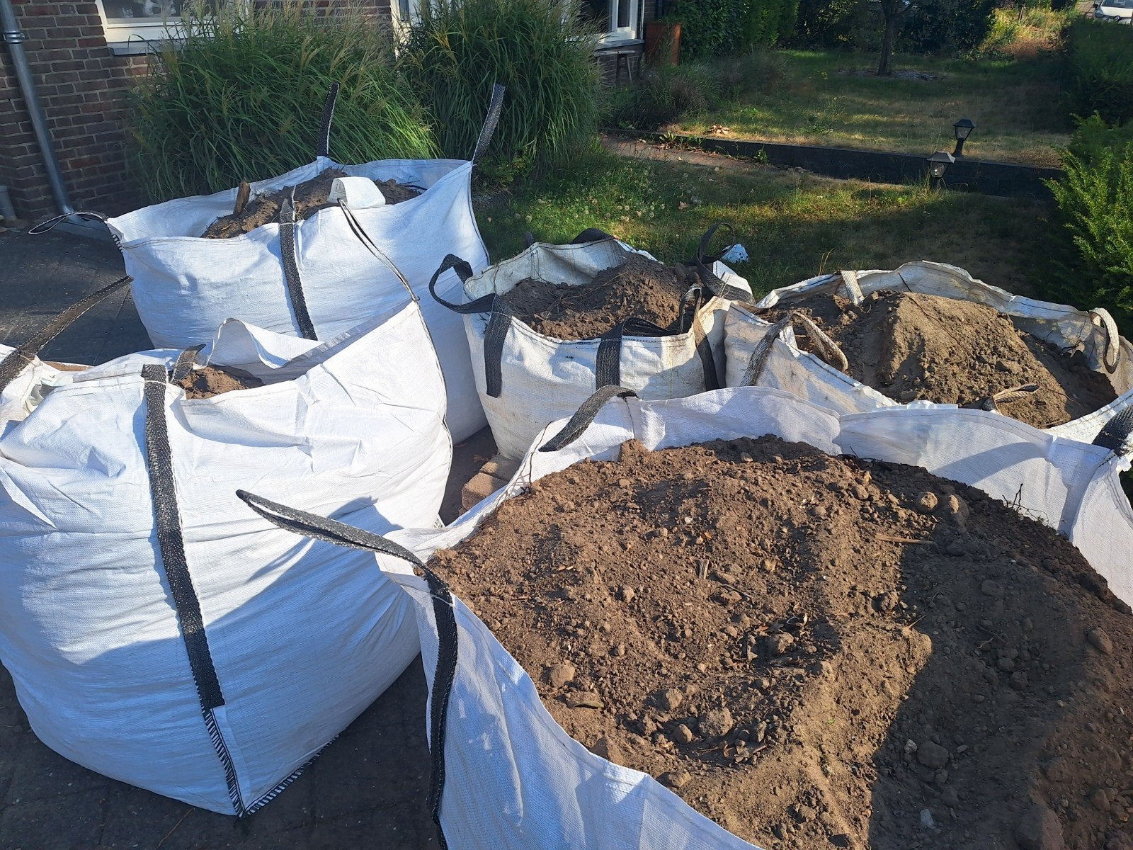 GRATIS! 5 Big Bags met grond, Ophalen, Overige typen