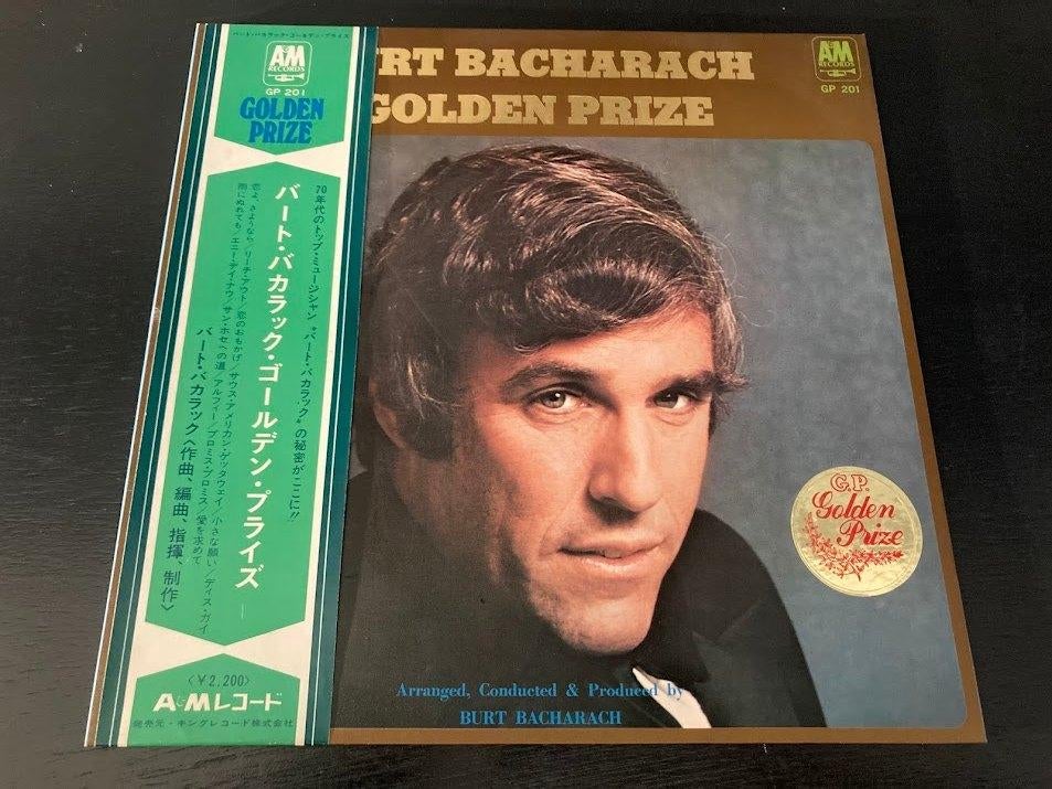 Burt Bacharach "Golden Prize" gatefold uit Japan, Cd's en Dvd's, Vinyl | Pop, Verzenden, Zo goed als nieuw, 12 inch