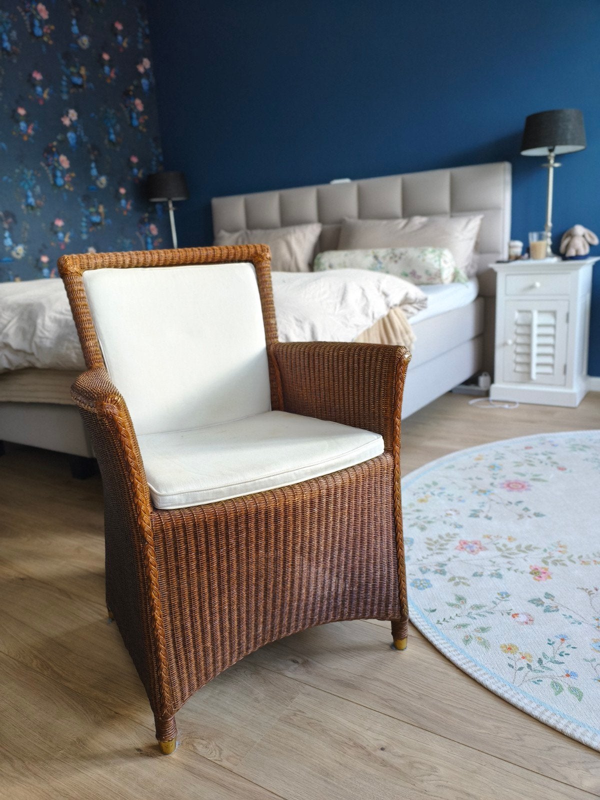 Gooise Orangerie Lloyd Loom stoelen, Ophalen, Gebruikt, Bruin, Vier