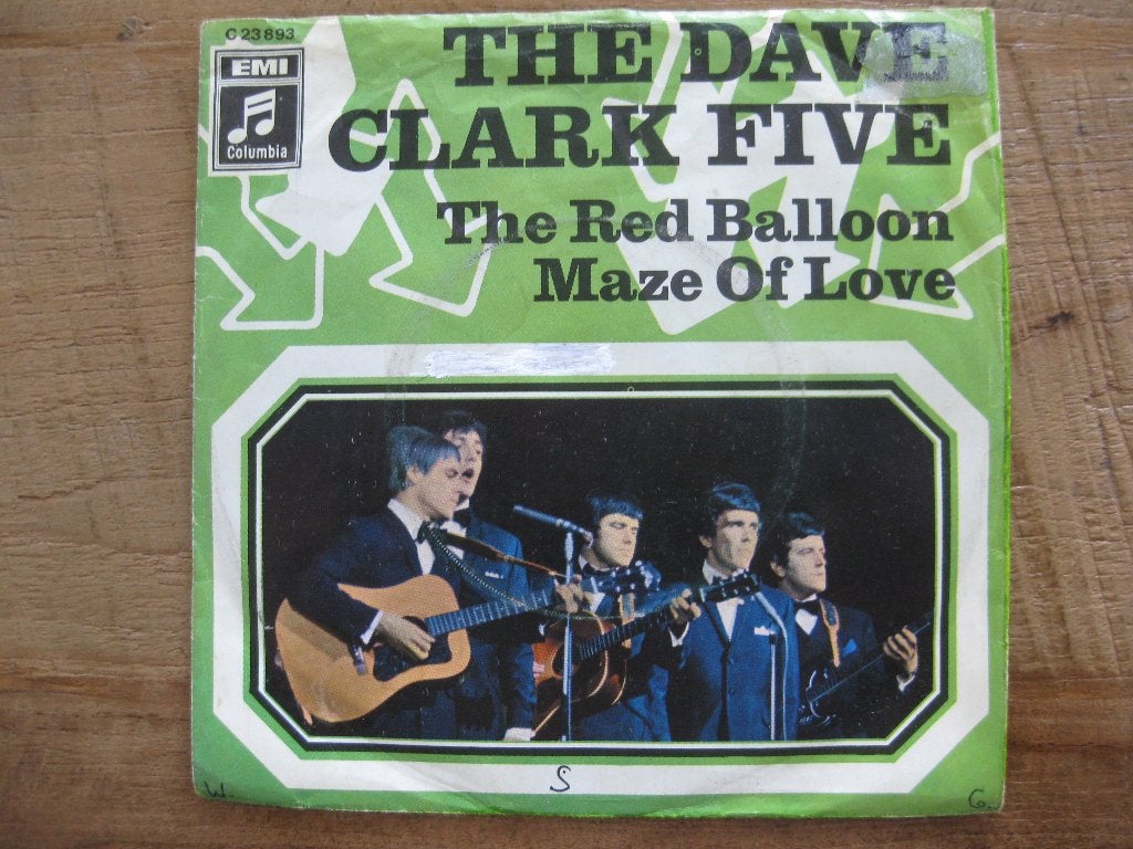 Vinyl single The Dave Clark Five   "The red balloon", Ophalen of Verzenden, Gebruikt, Pop