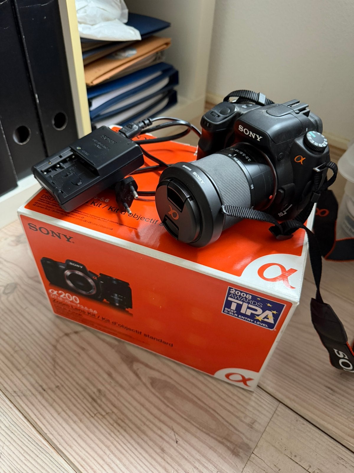 Sony Alpha 200 digitale spiegelreflexcamera + 18-70mm, Audio, Tv en Foto, Spiegelreflex, 10 megapixels, Ophalen of Verzenden, Zo goed als nieuw