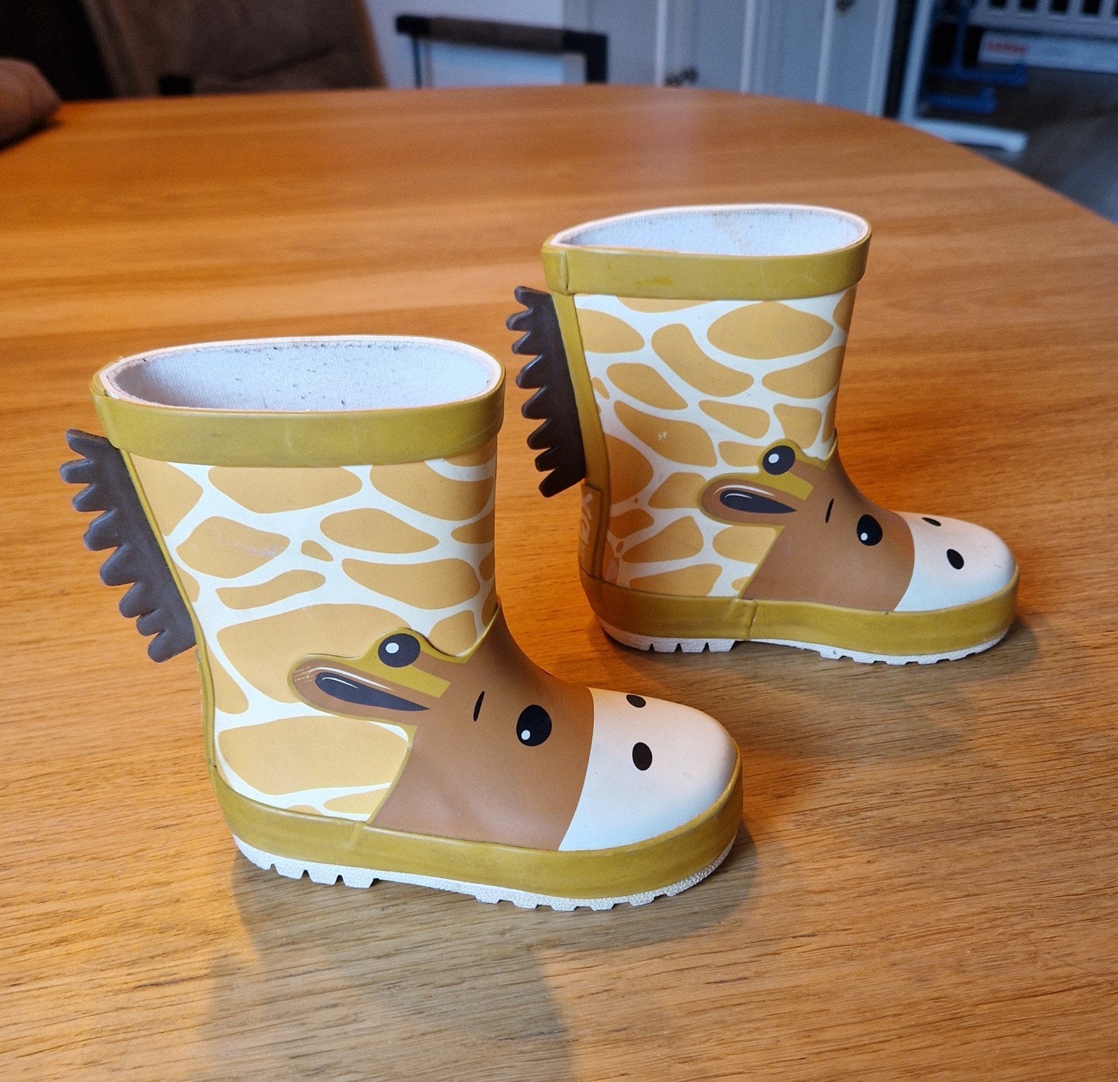 Giraffe Regenlaarzen maat 21/22, Xq footwear, Jongen of Meisje, Ophalen of Verzenden, Laarzen