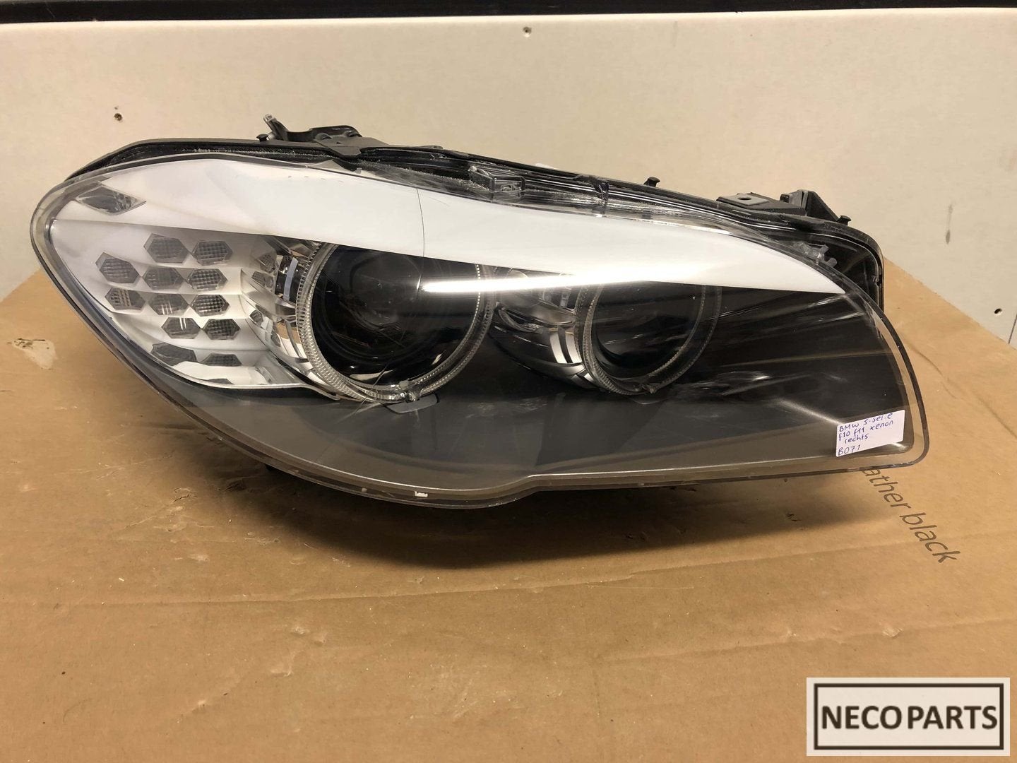 Bmw 5 serie f10 f11 xenon led koplamp compleet origineel, Gebruikt, -, -, Ophalen of Verzenden