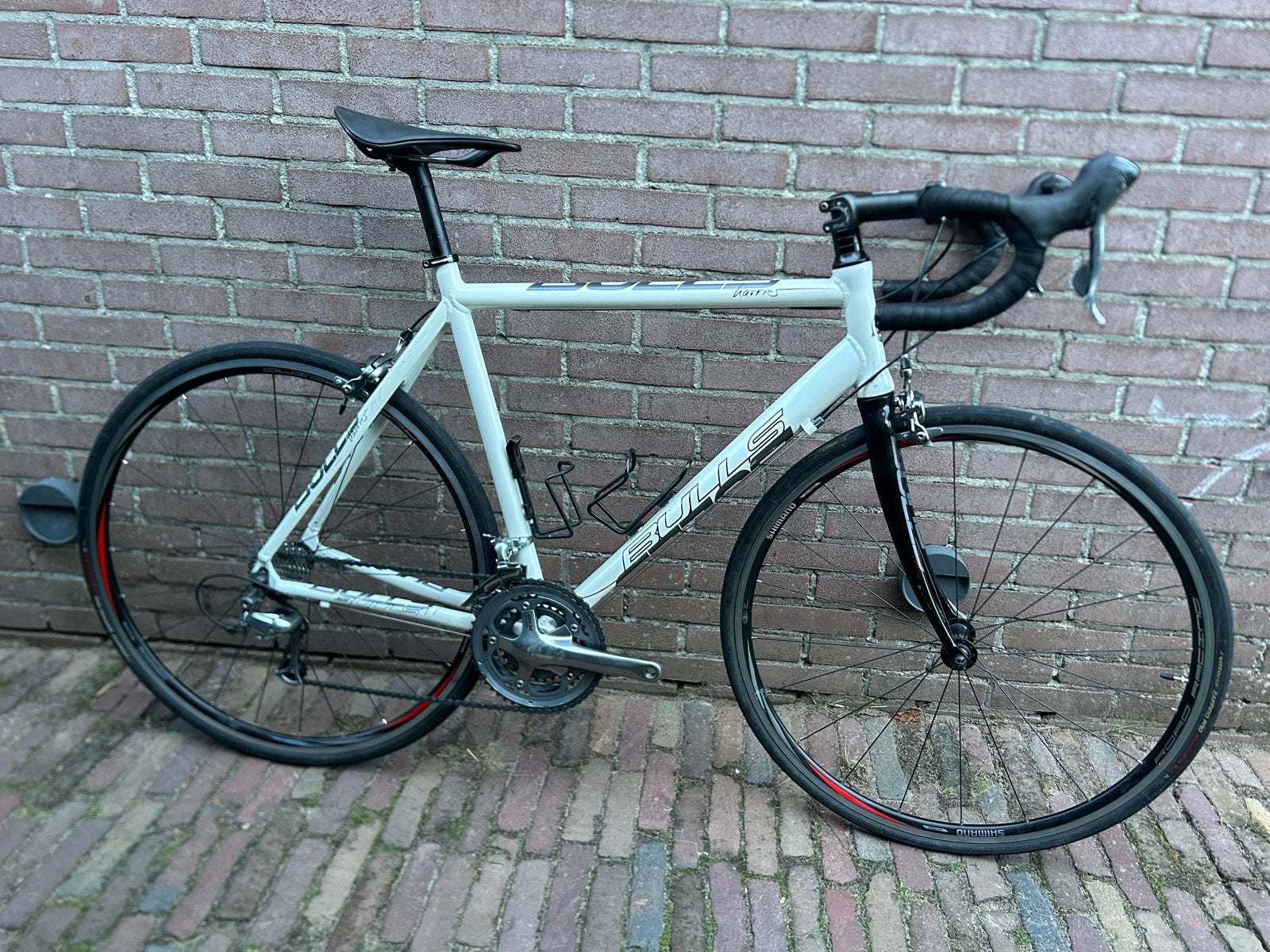 Bulls Harrier 105 racefiets, triple Shimano, maat 56, Gebruikt, Velgrem, Meer dan 20 versnellingen, 53 tot 57 cm