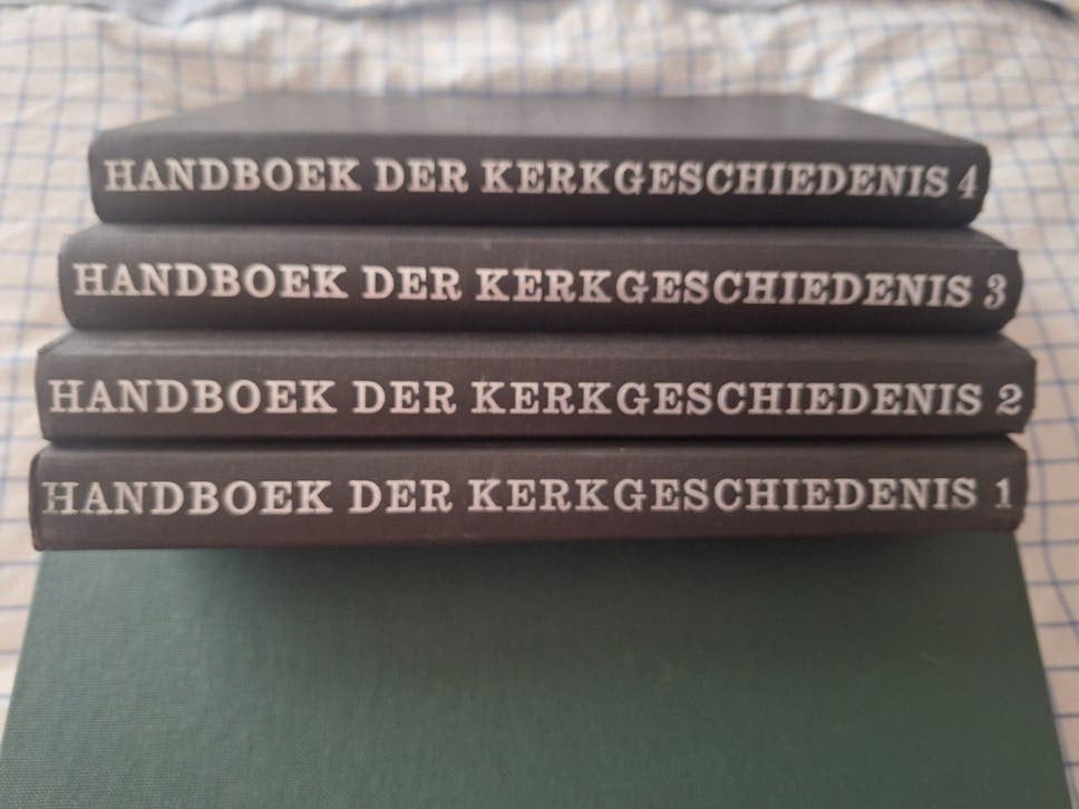 Handboek der Kerkgeschiedenis - Complete Set (4 delen), Gelezen, Ophalen of Verzenden, J.N. Bakhuizen van den Brink, W.F. Dankbaar