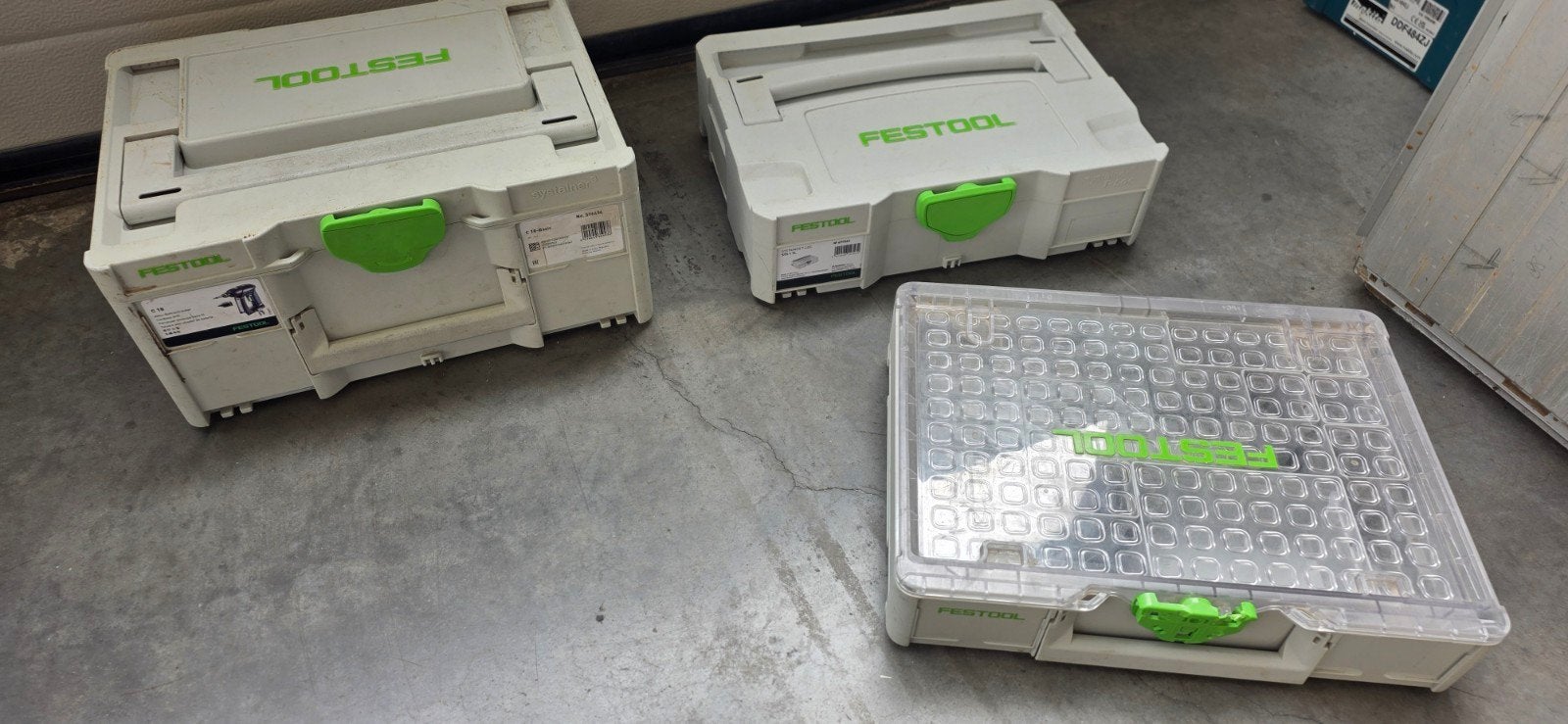 Festool Systainer T-Loc Koffers - Diverse Maten