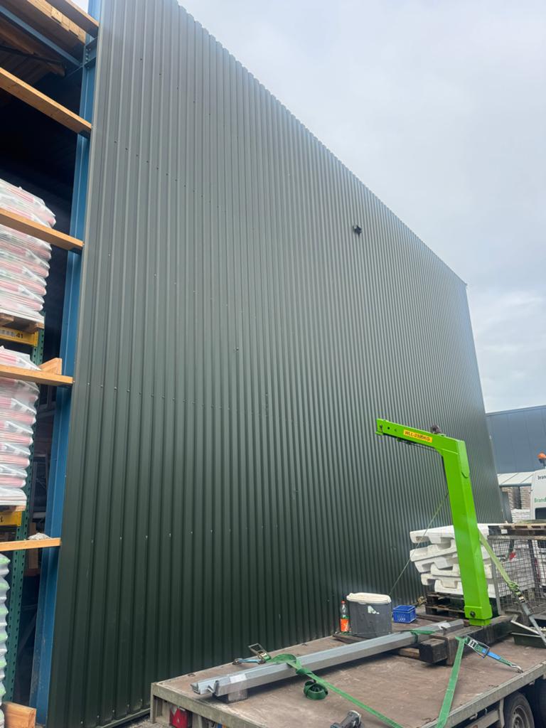 Geprofileerde platen voor gevelbekleding, Ophalen, Gebruikt, Overige materialen, Minder dan 20 mm